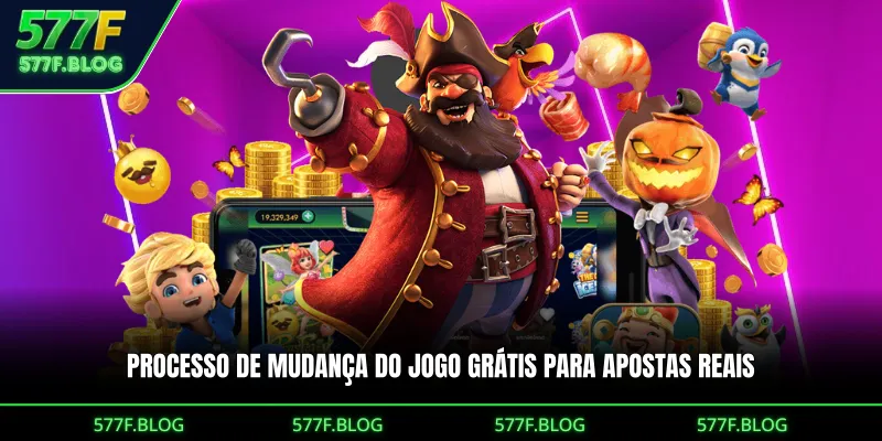 Processo de mudança do jogo grátis para apostas reais