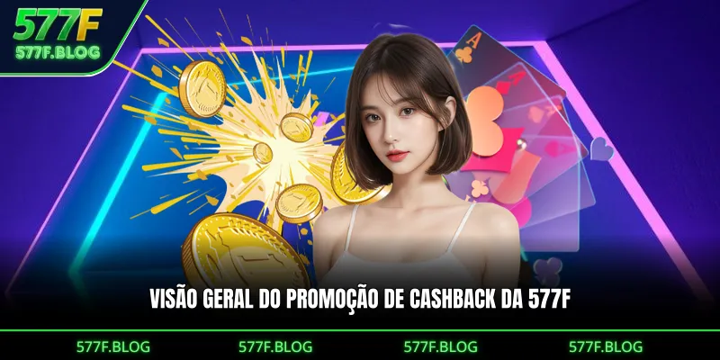 Visão geral do promoção de cashback da 577F
